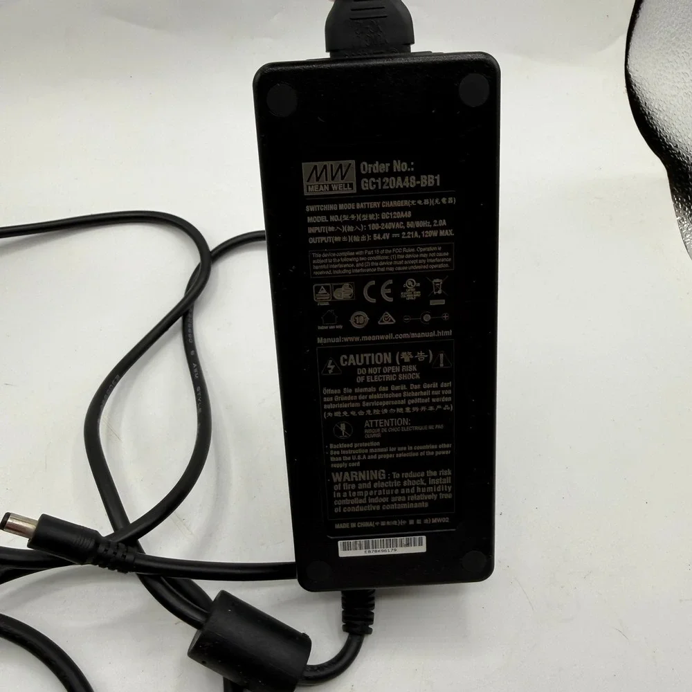 Mean Well GC120A48-BB1 Battery Charger 54.4V 2.21A 120W Black Power Supply